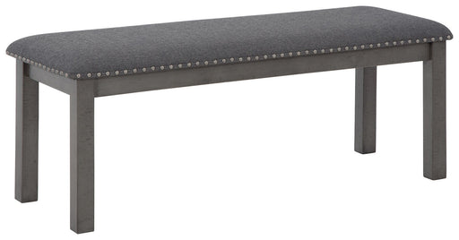 Myshanna - Gray - Upholstered Bench Unique Piece Furniture