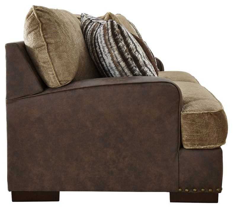 Alesbury - Chocolate - Sofa Unique Piece Furniture