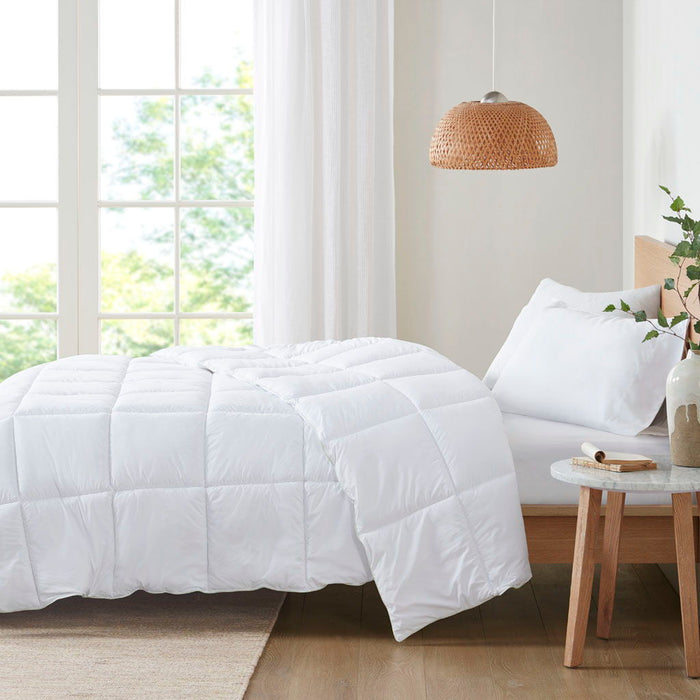 Anti-Microbial Down Alternative Comforter - White