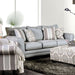 Misty - Sofa - Blue Gray Unique Piece Furniture