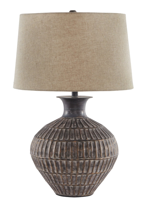 Magan - Antique Bronze Finish - Metal Table Lamp Unique Piece Furniture