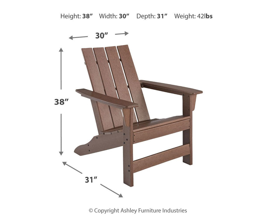 Emmeline - Brown - Adirondack Chair Unique Piece Furniture