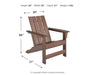 Emmeline - Brown - Adirondack Chair Unique Piece Furniture