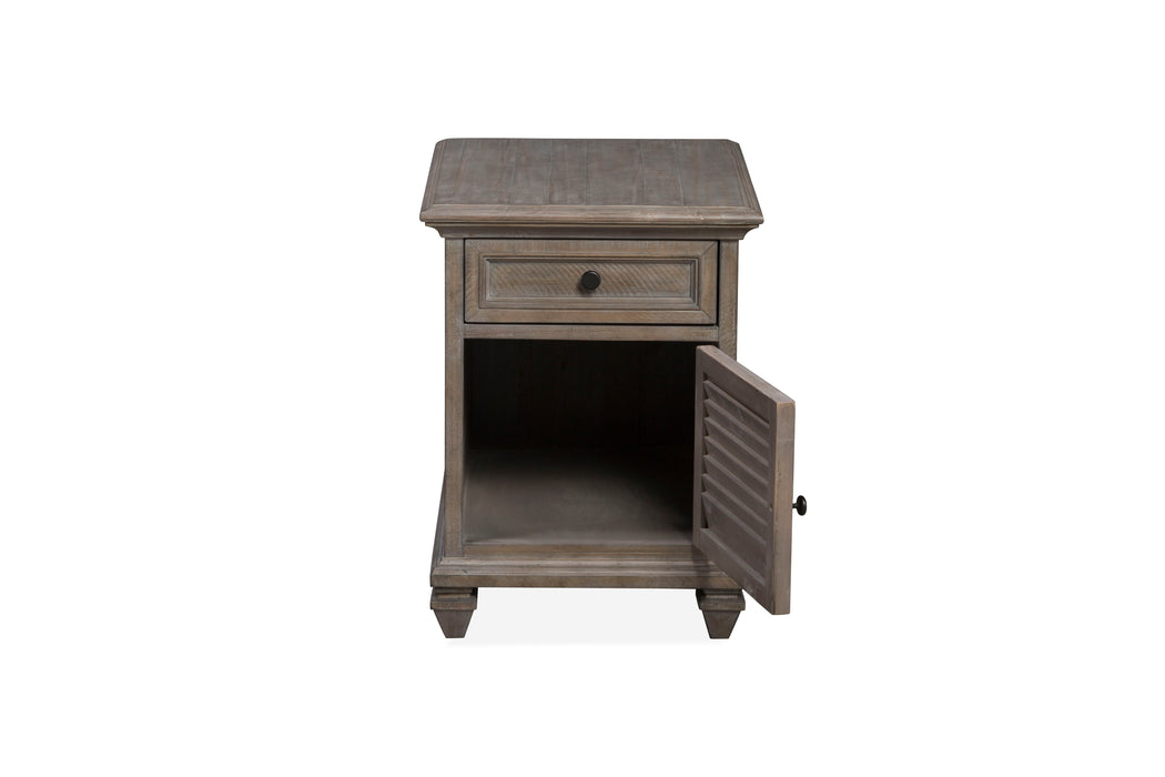 Lancaster - Chairside End Table - Dove Tail Grey Unique Piece Furniture