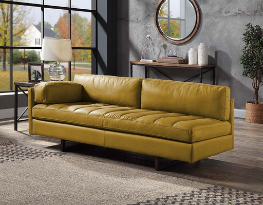 Radia - Sofa - Turmeric Top Grain Leather Unique Piece Furniture