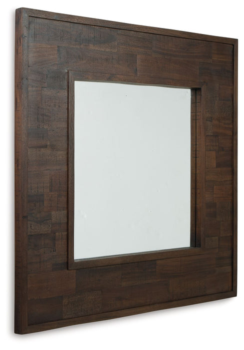 Hensington - Brown - Accent Mirror Unique Piece Furniture
