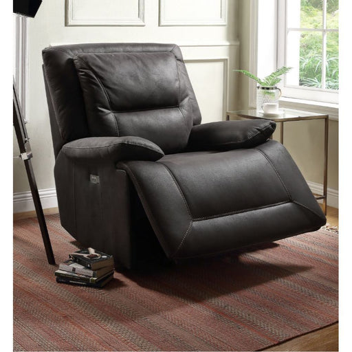 Neely - Glider Recliner - Charcoal Fabric Unique Piece Furniture