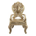 Seville - Dining Chair (Set of 2) - Tan PU & Gold Finish Unique Piece Furniture