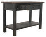 Tyler - Grayish Brown / Black - Sofa Table Unique Piece Furniture