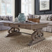 Tinley Park - Rectangular Cocktail Table - Dove Tail Grey Unique Piece Furniture