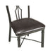 Lynlee - Side Chair (Set of 2) - Espresso PU & Dark Bronze Unique Piece Furniture