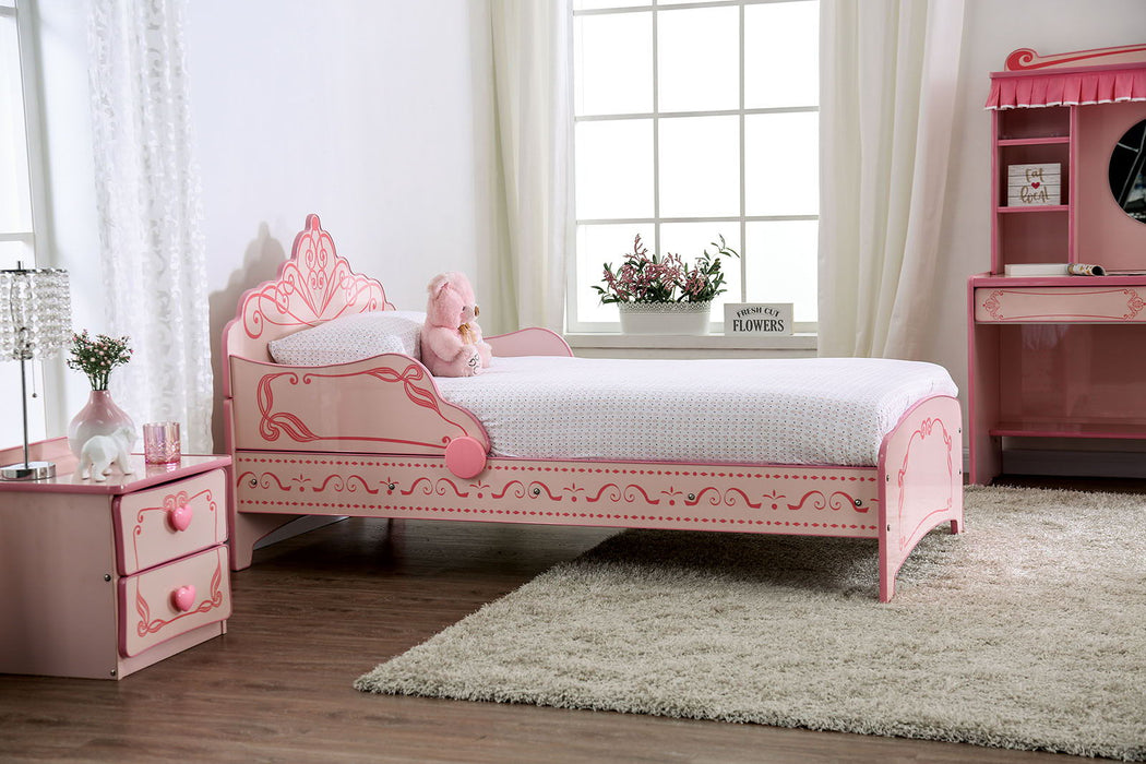 Julianna - Twin Bed - Pink
