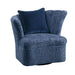 Kaffir - Chair - Blue Fabric Unique Piece Furniture