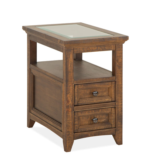 Bay Creek - Chairside End Table - Toasted Nutmeg Unique Piece Furniture