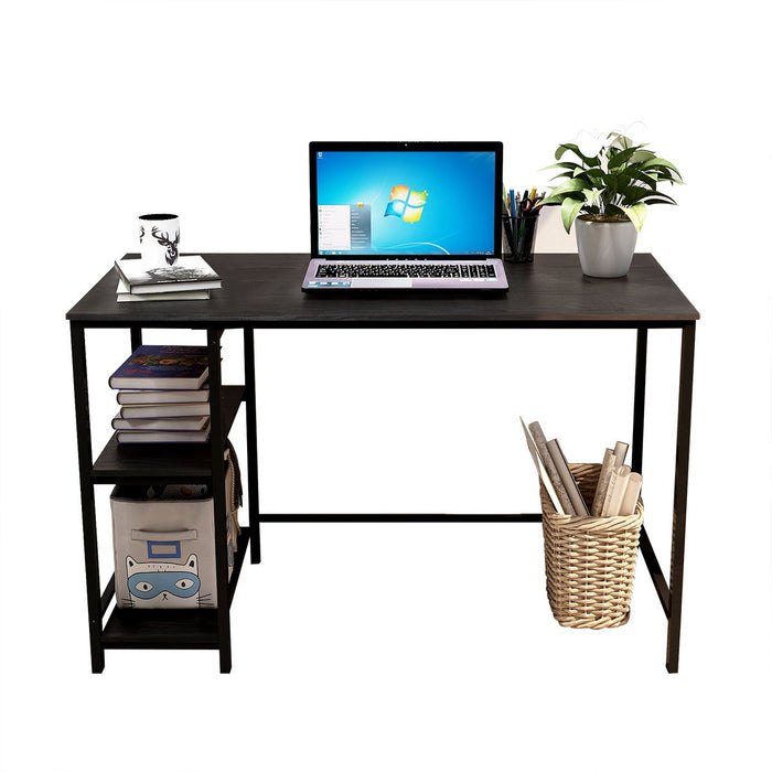 Computer Desk, Home Office Desk, Modern Simple Style Pieces Table For Home, Office, Study, Writing, Black