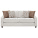 Christine - Upholstered Cushion Back Sofa - Beige Unique Piece Furniture