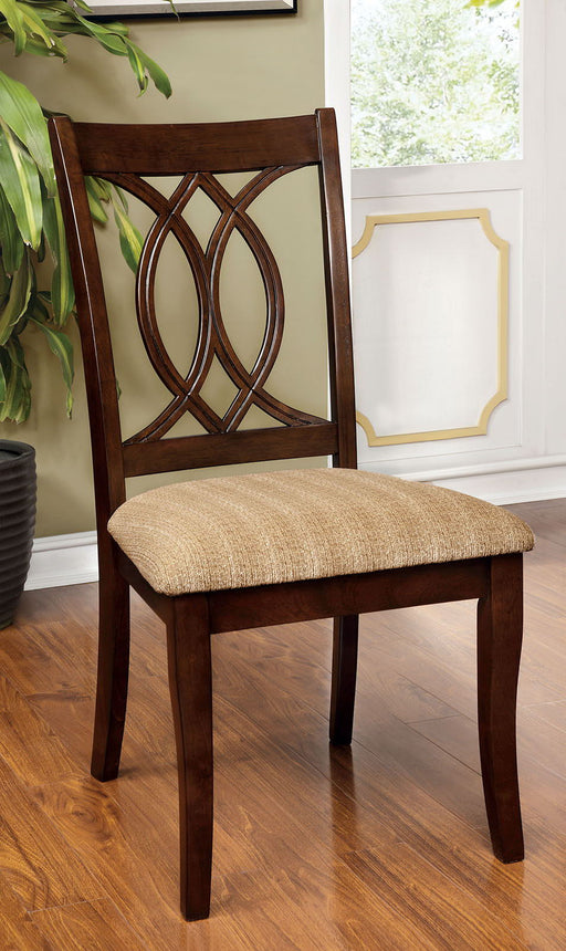 Carlisle - Side Chair (Set of 2) - Brown Cherry Unique Piece Furniture