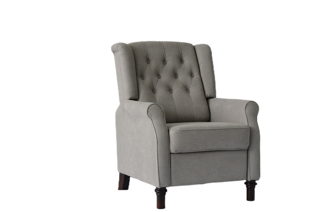Redde Boo BrAnd New Recliner Sofa Light Gray Cozy Soft Sofa Chair