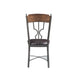 Lynlee - Side Chair (Set of 2) - Espresso PU & Dark Bronze Unique Piece Furniture