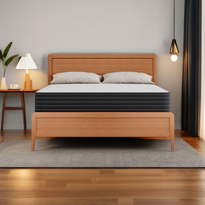 King Size Mattresses, Memory Foam Hybrid Queen Mattresses In A Box, Individual Pocket Spring Breathable Comfortable For Sleep Supportive And Pressure Relief