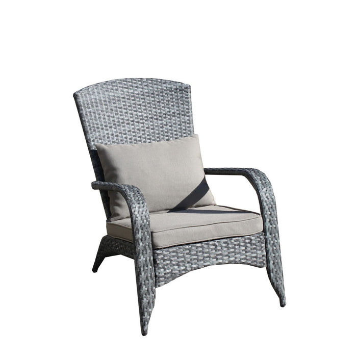 Patio Chair With Cushions (Beige Cushion)