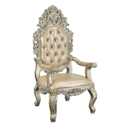Sorina - Dining Chair (Set of 2) - PU & Antique Gold Finish - 60" Unique Piece Furniture