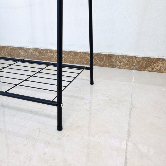 Store Level 1 Ladder To Secure Hangers - Black