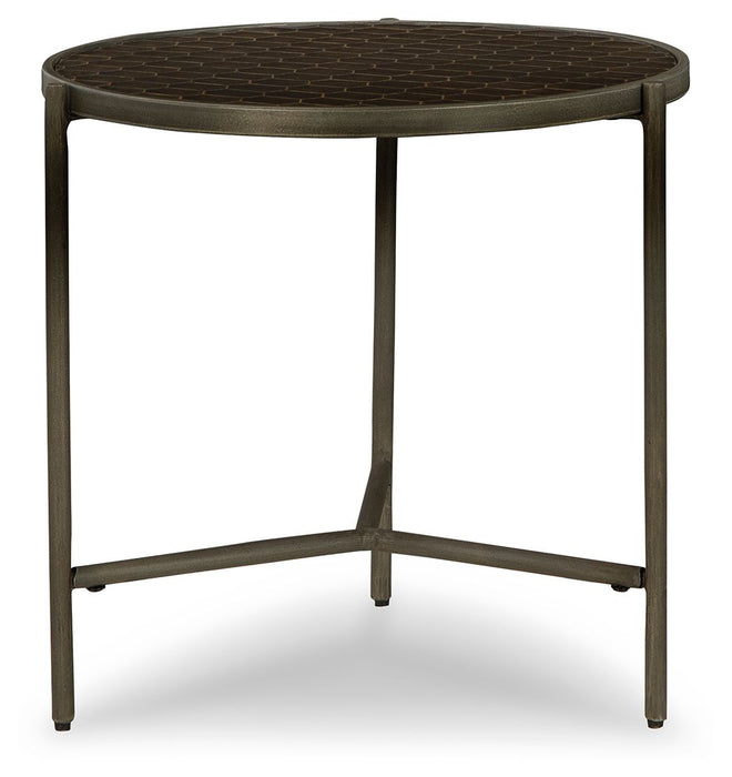 Doraley - Brown / Gray - Chair Side End Table Unique Piece Furniture