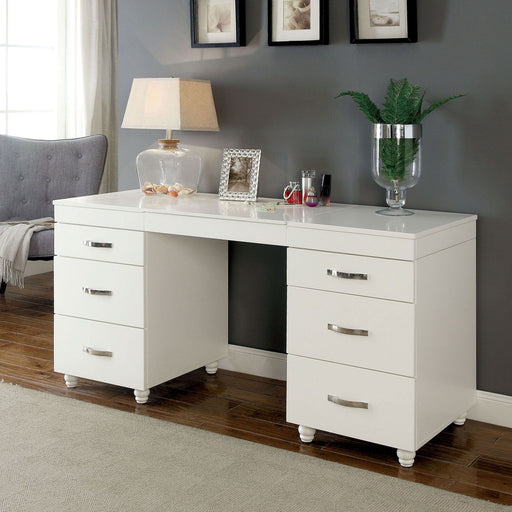 Verviers - Vanity Desk - White Unique Piece Furniture