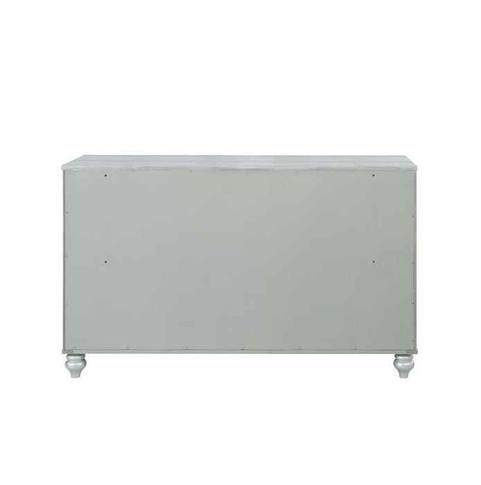 Gunnison - 6-Drawer Dresser - Silver Metallic Unique Piece Furniture