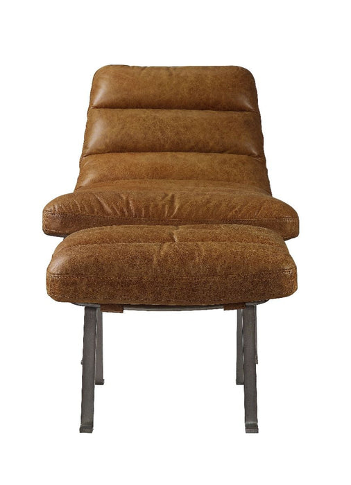Bison - Accent Chair - Toffee Top Grain Leather Unique Piece Furniture