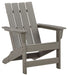 Visola - Gray - Adirondack Chair Unique Piece Furniture