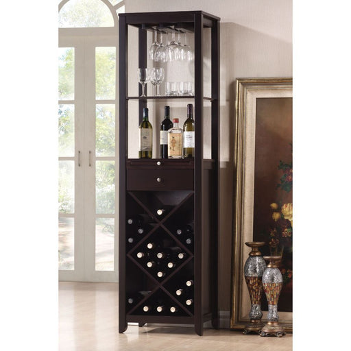 Casey - Wine Cabinet - Wenge Unique Piece Furniture