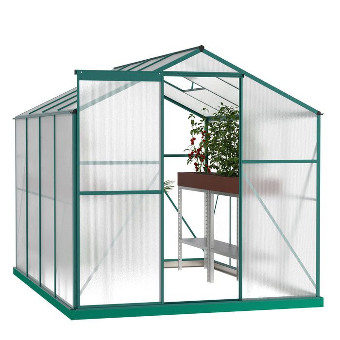 Greenhouse 6X8Ft - Green