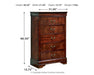 Alisdair - Reddish Brown - Chest Unique Piece Furniture