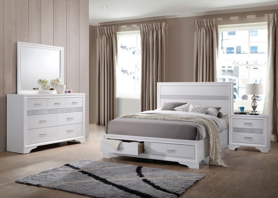 Miranda - Contemporary Bedroom Set Unique Piece Furniture