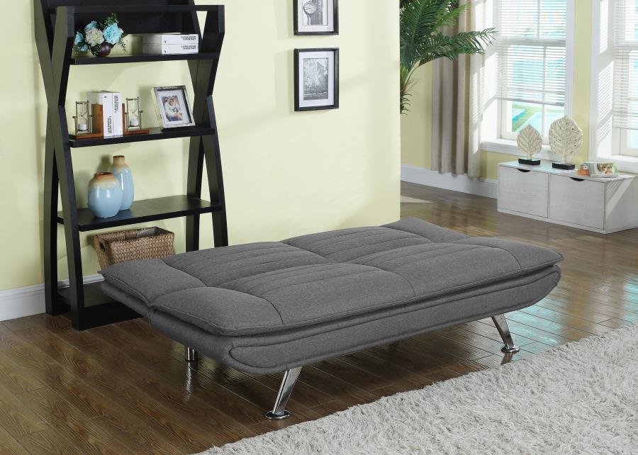 Julian - Upholstered Sofa Bed With Pillow-Top Seating - Gray Unique Piece Furniture