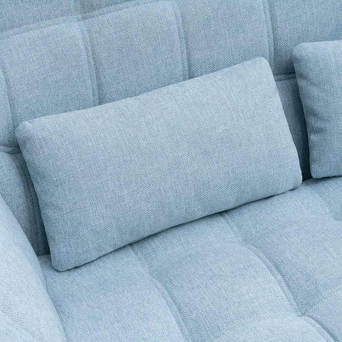 Loveseat Sofa - Ergonomic With Pillow