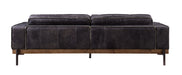 Silchester - Sofa - Antique Ebony Top Grain Leather Unique Piece Furniture
