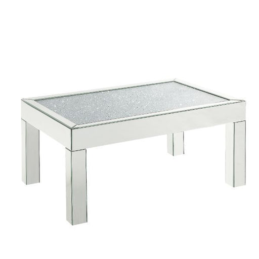 Noralie - Coffee Table - Pearl Silver - Wood Unique Piece Furniture