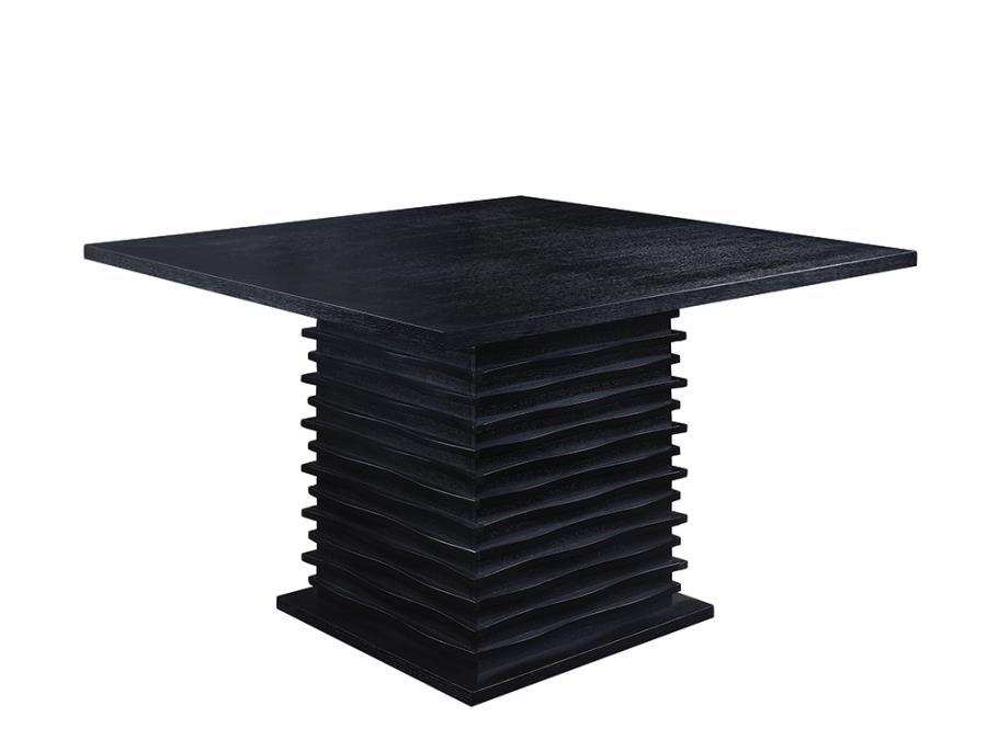 Stanton - Square Counter Table - Black Unique Piece Furniture
