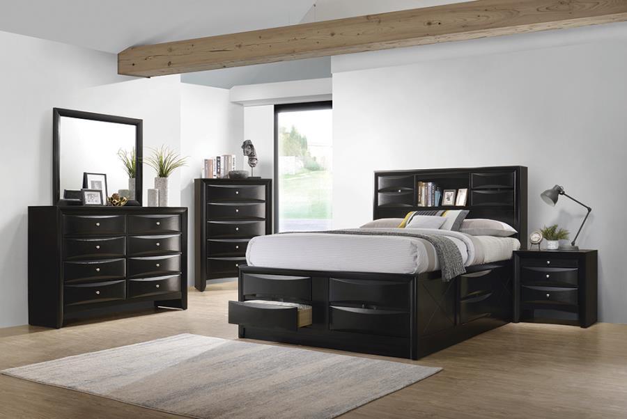 Briana - Transitional Bedroom Set Unique Piece Furniture