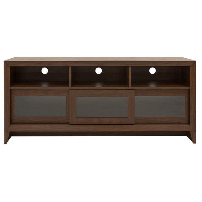 Techni Mobili Modern TV Stand With Storage For Tvs Up To 60", Hickory