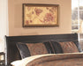 Huey - Black - Queen Sleigh Headboard Unique Piece Furniture