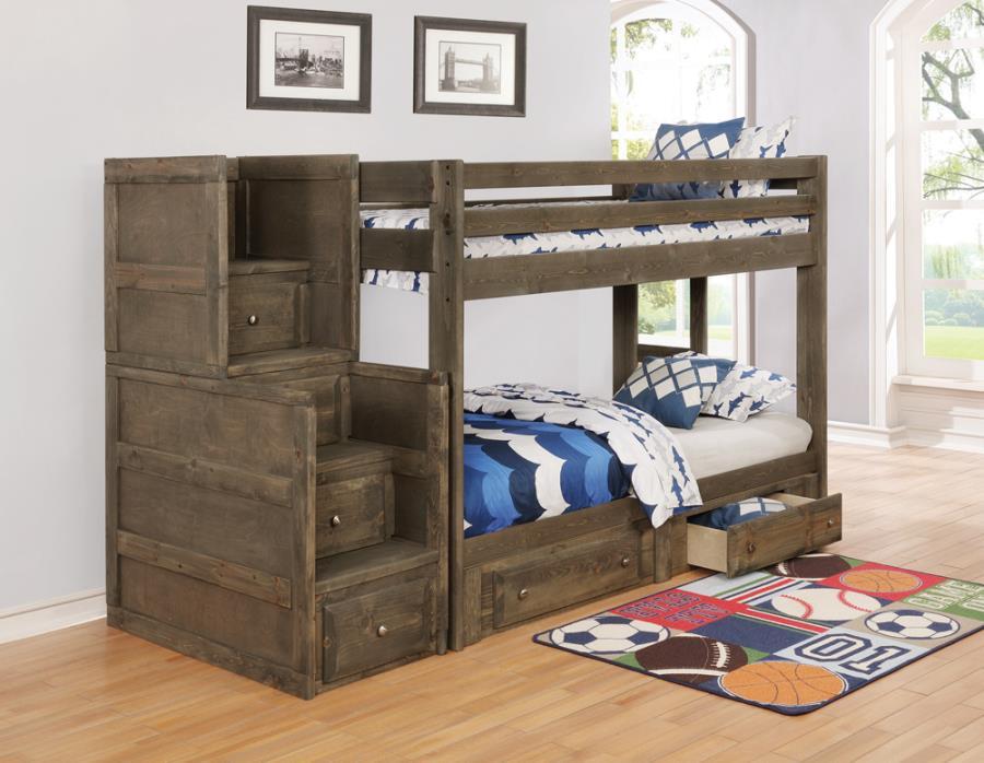 Wrangle Hill - Bunk Bed Unique Piece Furniture