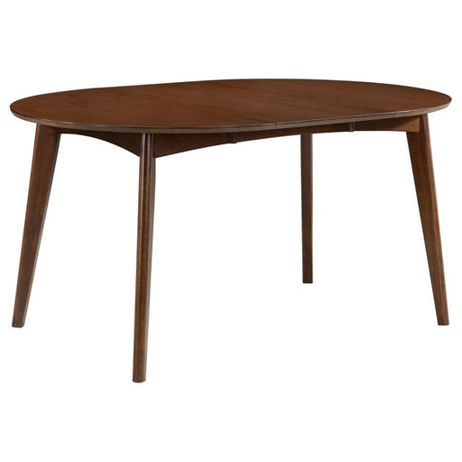 Jedda - Oval Dining Table - Dark Walnut Unique Piece Furniture