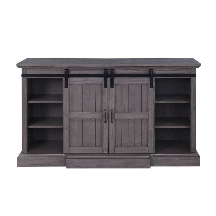 Admon - TV Stand - Gray Oak Unique Piece Furniture