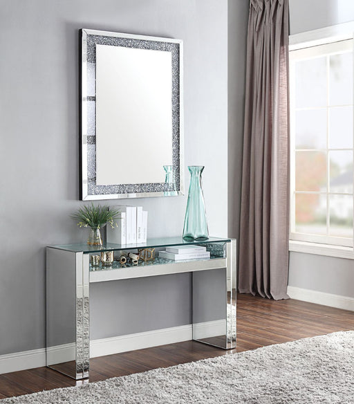 Nysa - Accent Table - Pearl Silver - 32" Unique Piece Furniture