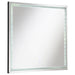 Noelle - Square Wall Mirror With Led Lights Unique Piece Furniture