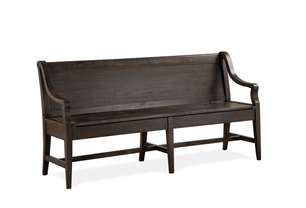 Westley Falls - Bench With Back - Graphite